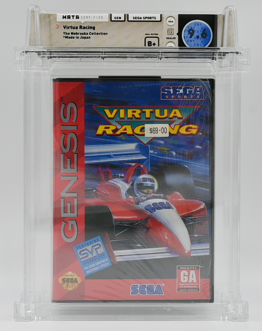 Virtua Racing SEGA GENESIS 9.6 B+ - NEBRASKA COLLECTION