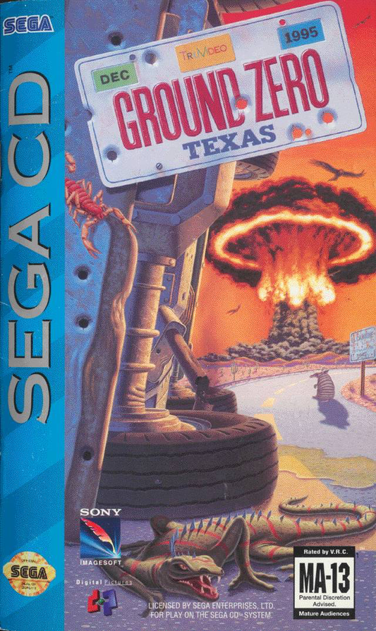 Ground Zero Texas - Sega CD