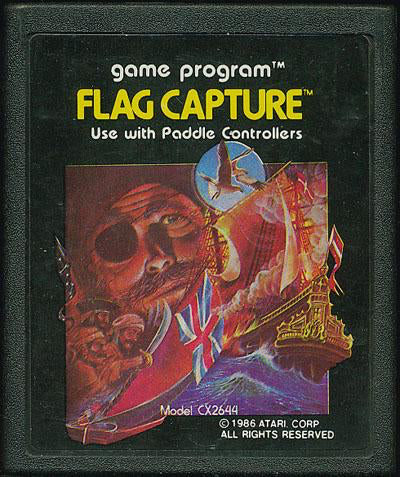 Flag Capture (Picture Label) - Atari 2600