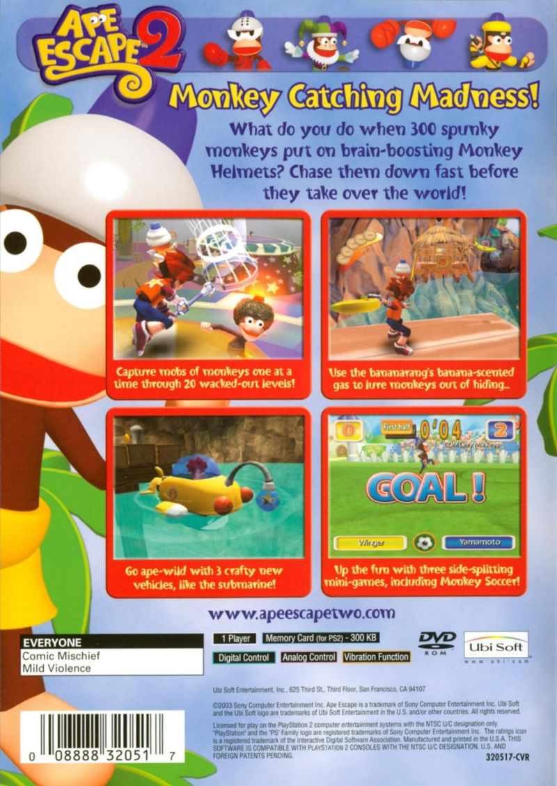 Ape Escape 2 - PS2