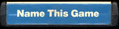 Name This Game (Standard Cartridge) - Atari 2600