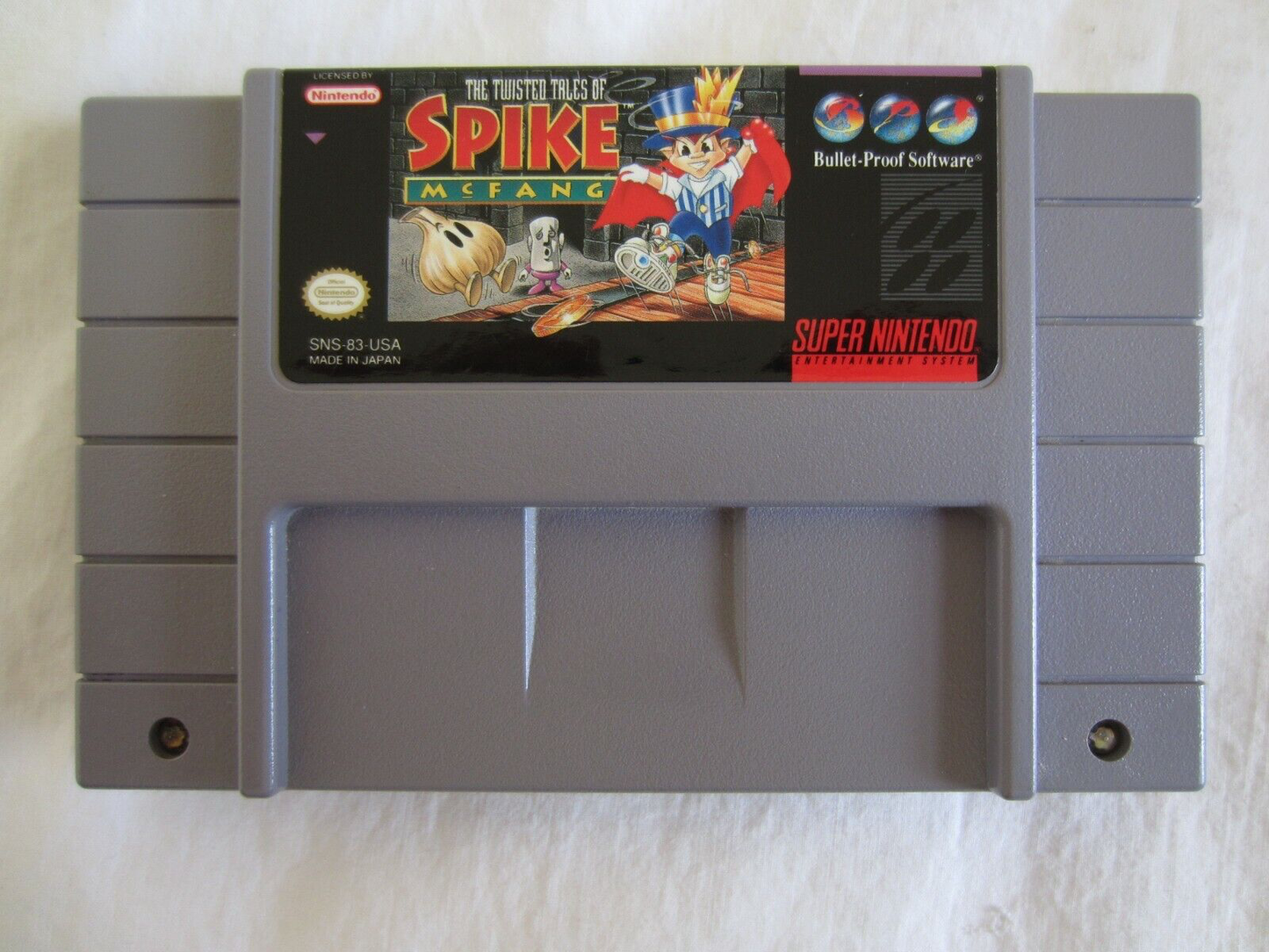 Twisted Tales of Spike McFang, The - SNES