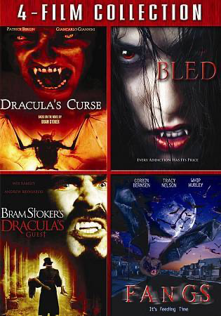 Dracula's Curse / Bled / Bram Stoker's Dracula's Guest / Fangs - DVD