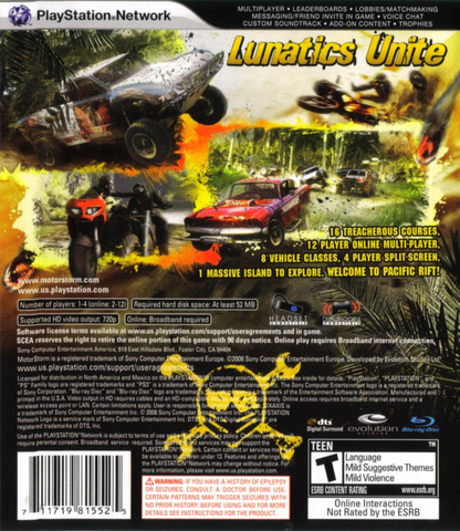 MotorStorm: Pacific Rift - PS3