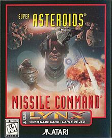 Super Asteroids & Missile Command - Atari Lynx