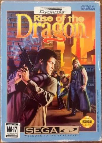 Rise of the Dragon (Cardboard Box) - Sega CD