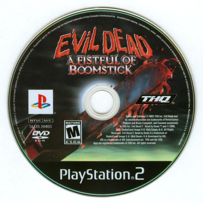 Evil Dead Fistful of Boomstick - PS2