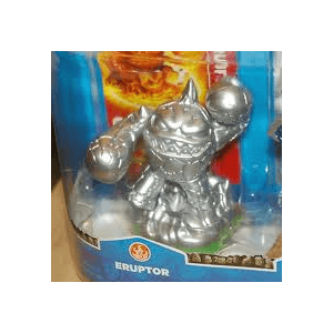 Silver Eruptor - Skylander - Spyros Adventure Character Chase Variants
