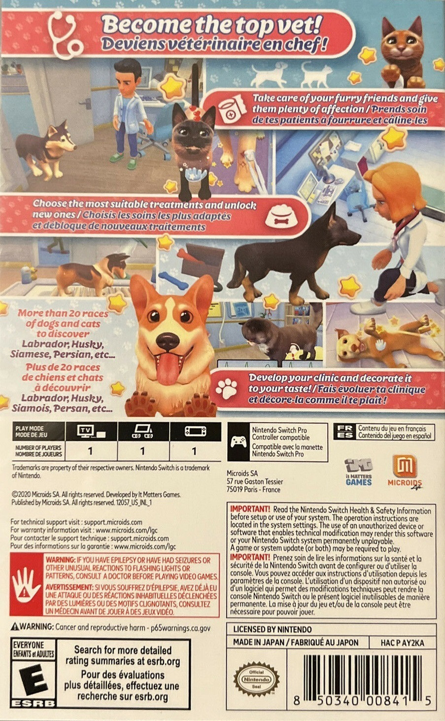 My Universe: Pet Clinic - Cats and Dogs - Switch