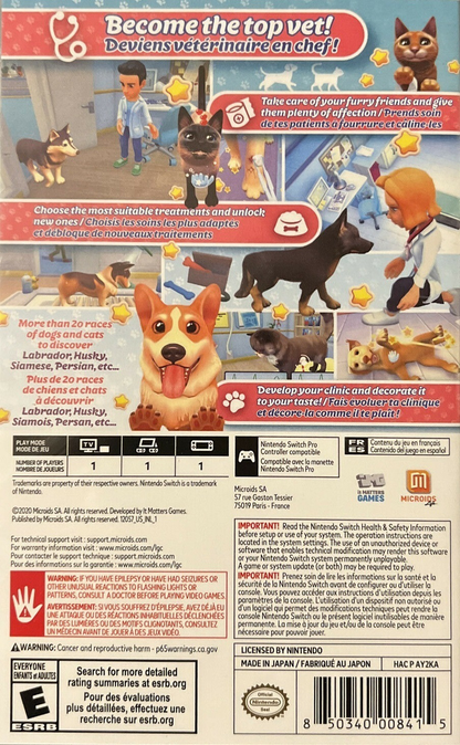 My Universe: Pet Clinic - Cats and Dogs - Switch