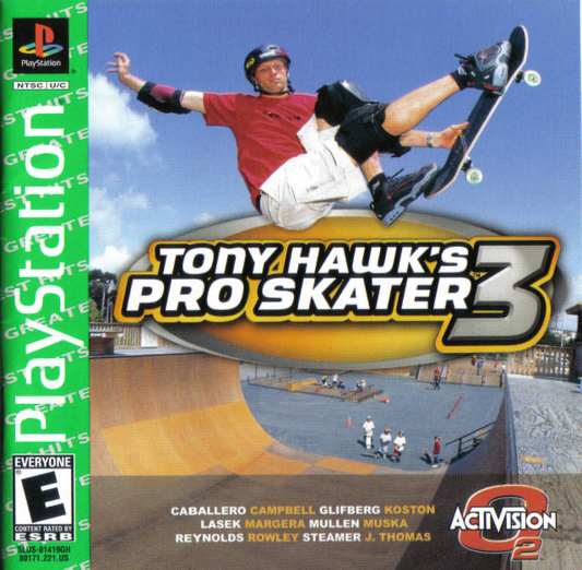 Tony Hawk's Pro Skater 3 - Greatest Hits - PS1