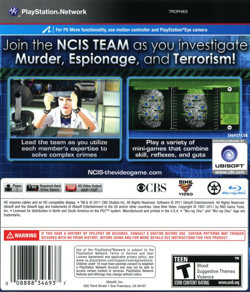 NCIS - PS3