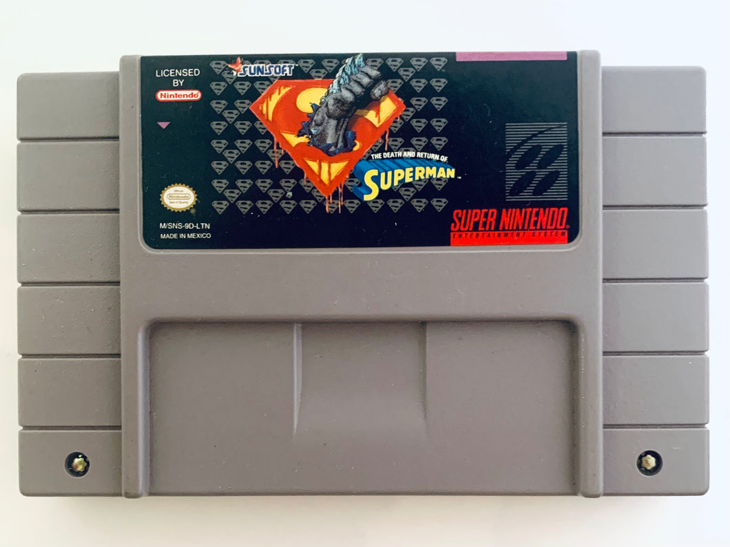 Death and Return of Superman, The - SNES