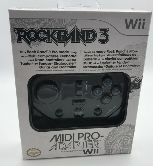 MIDI Pro Adapter Wii Black - Wii