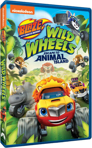 Blaze And The Monster Machines: Wild Wheels Escape To Animal Island - DVD