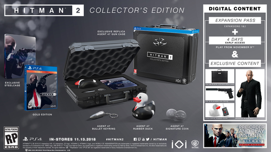 Hitman 2 - Collector's Edition - PS4