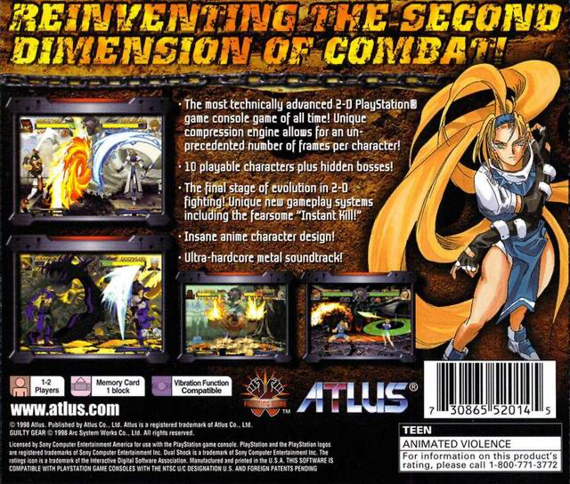 guilty gear playstation Guilty Gear Used PS1 Games For Sale Retro Video Game Store – Dial Up Games