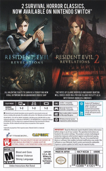 Resident Evil Revelations Collection - Switch