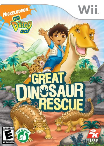 Go, Diego, Go! Great Dinosaur Rescue - Wii