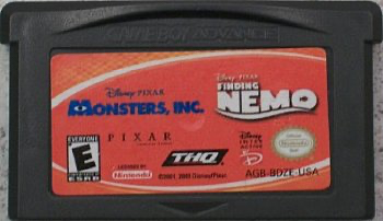 Finding Nemo + Monsters Inc. - GBA