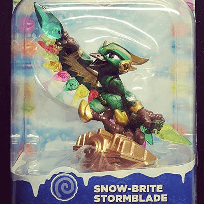 Snow-Brite Stormblade (Employee Edition) - Skylanders SuperChargers Chase Variant Character