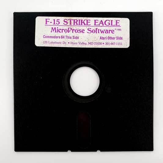 F-15 Strike Eagle - Commodore 64