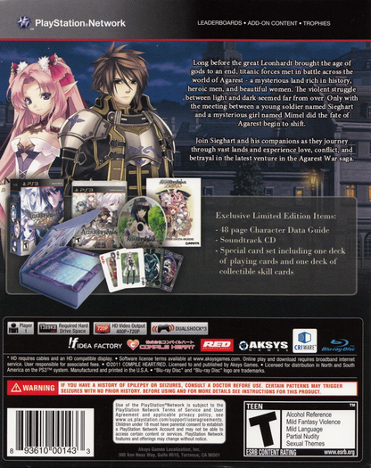 Record of Agarest War: Zero - Limited Edition - PS3