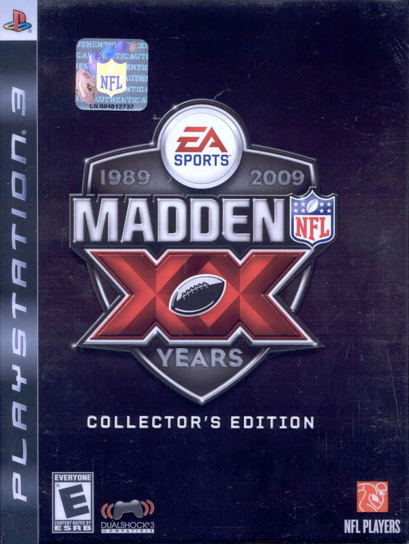 Madden NFL 09: 20th Anniversary Edition - PS3