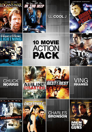 10 Movie Action Pack - DVD