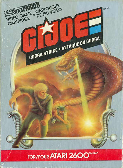 G.I. Joe Cobra Strike (Grayscale Label) - Atari 2600
