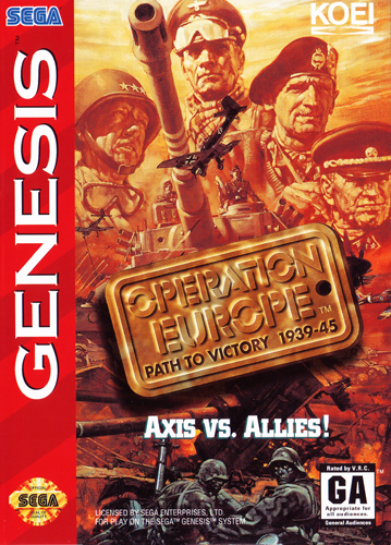 Operation Europe: Path to Victory 1939-45 - Genesis