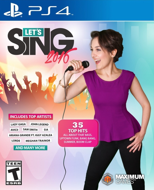 Let's Sing 2016 - PS4