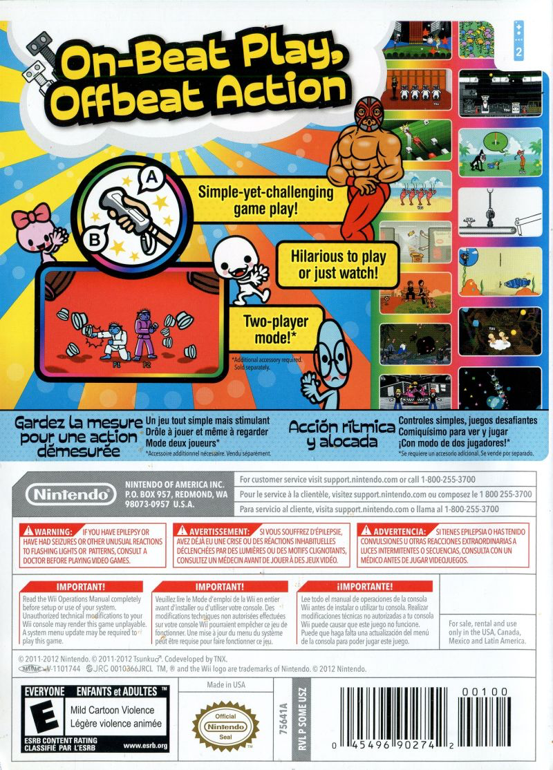 Rhythm Heaven Fever - Wii