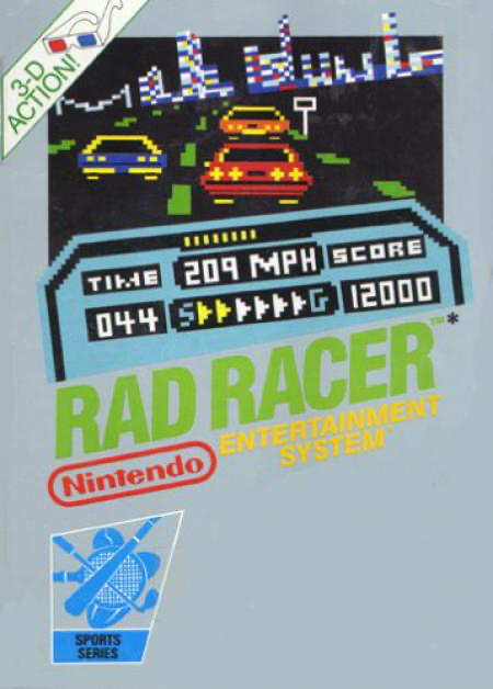 Rad Racer - NES