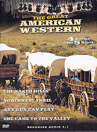 Great American Western, Vol. 07: The Naked Hills / Northwest Trail / Any Gun Can Play / She Came To The Valley - DVD