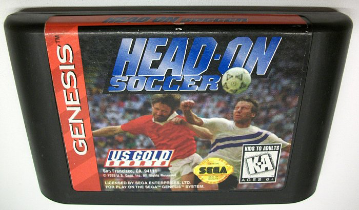 Head-On Soccer - Genesis