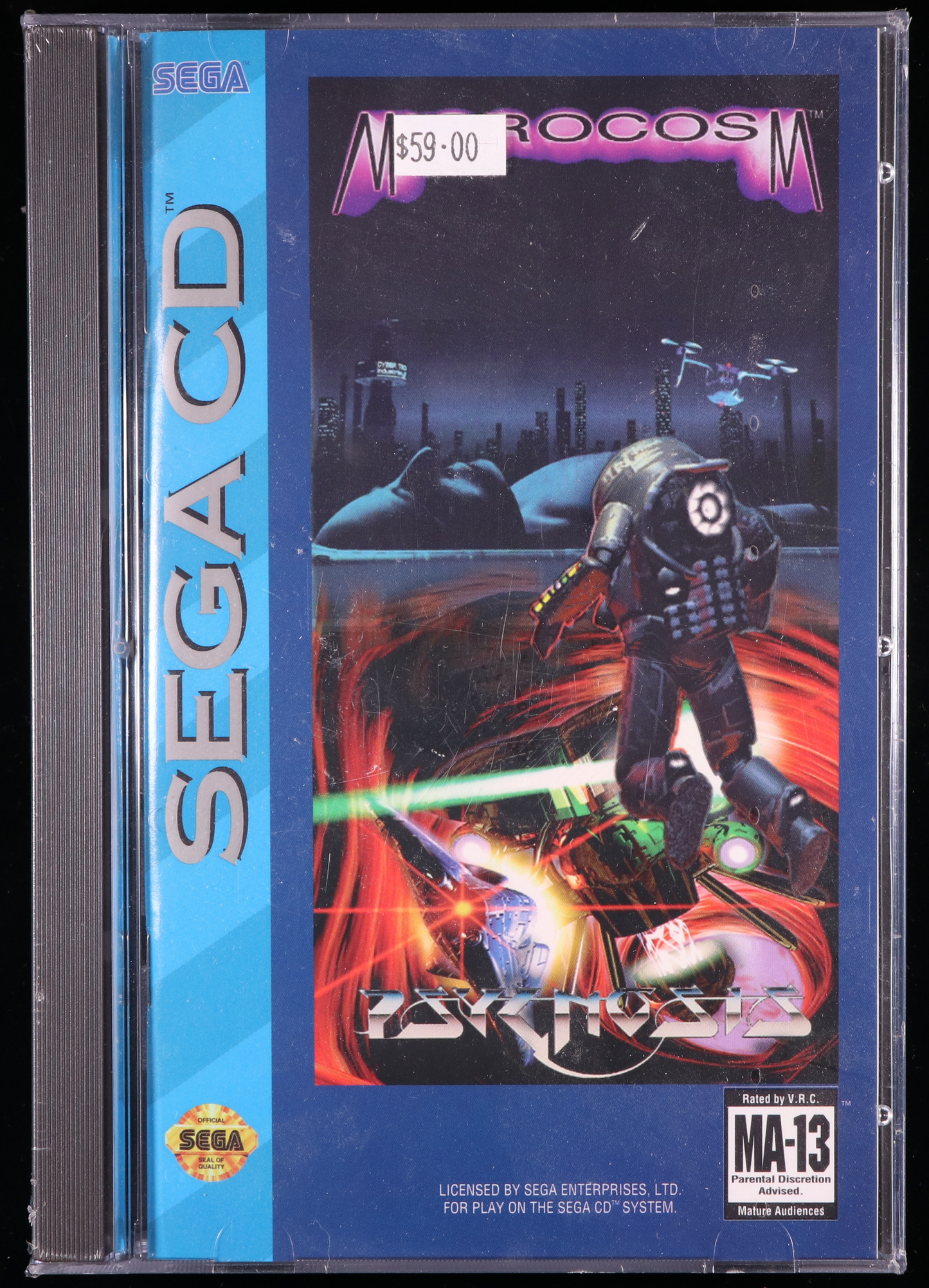 Microcosm SEGA CD 9.4 A - NEBRASKA COLLECTION