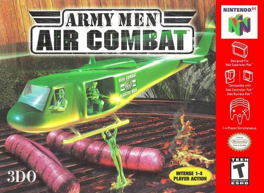 Army Men Air Combat (Green Cartridge) - N64