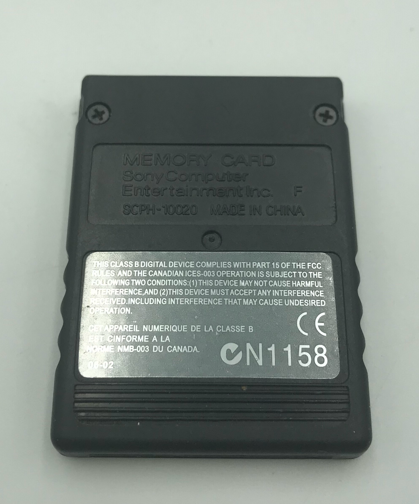 Memory Card PS2 64 MB Official Black - PS2