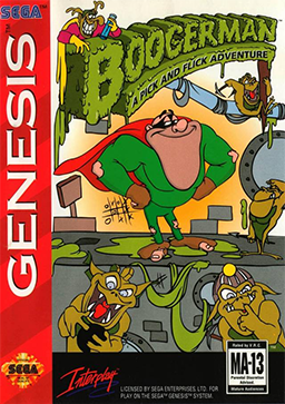 Boogerman: A Pick and Flick Adventure - Genesis