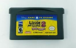 Disneys Lizzie McGuire 2 Lizzie Diaries Game + TV Episode - GBA