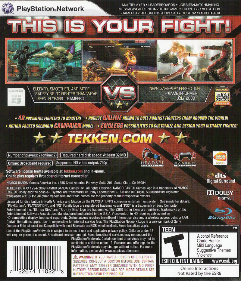 Tekken 6 - PS3