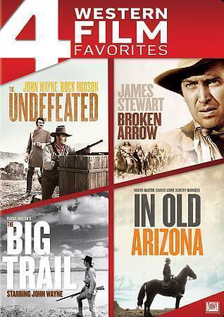 Undefeated (1969) / Broken Arrow / The Big Trail / In Old Arizona - DVD