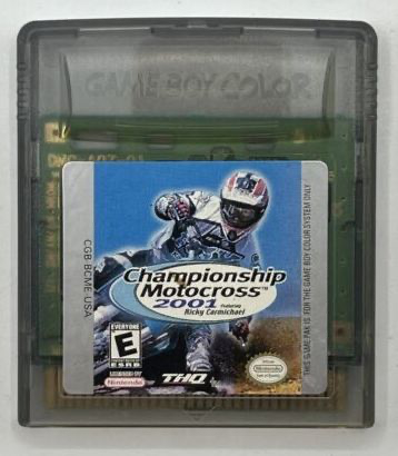 Championship Motocross 2001 featuring Ricky Carmichael - GBC