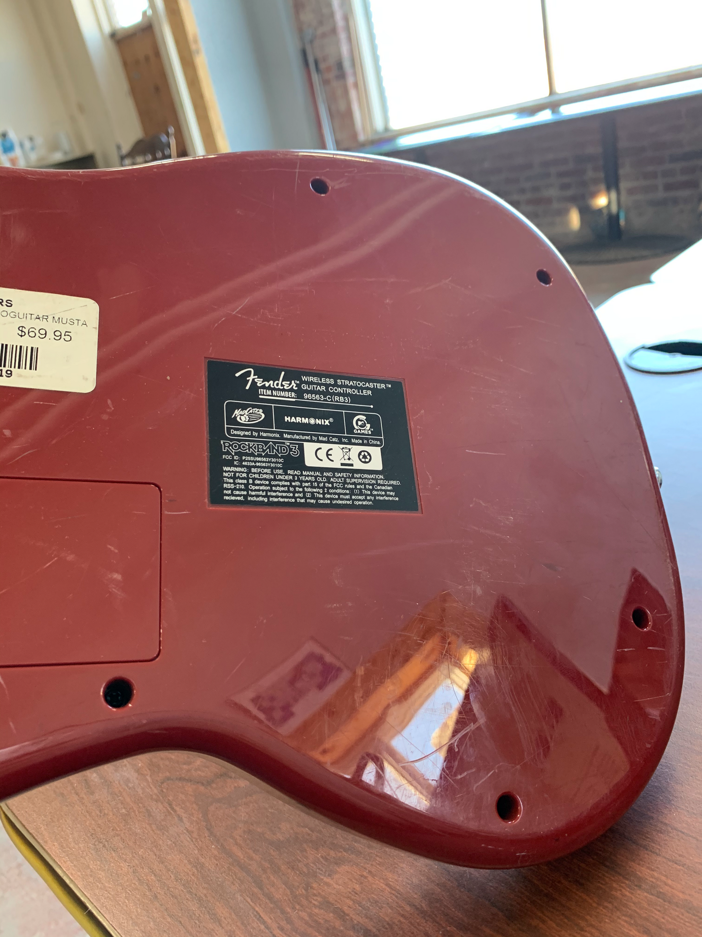 Guitar Wireless Rock band 3 Pro Controller - Wii