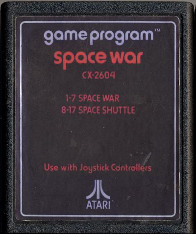 Space War (Text Label) - Atari 2600