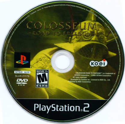 Colosseum Road to Freedom - PS2