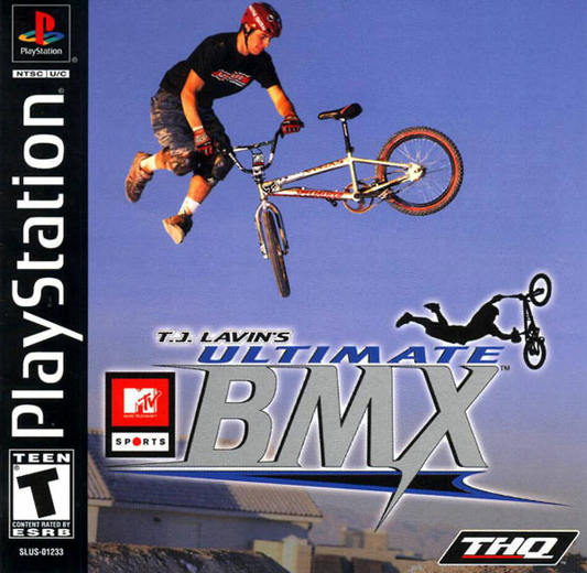 MTV Sports TJ Lavins Ultimate BMX - PS1