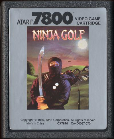 Ninja Golf - Atari 7800