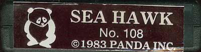 Sea Hawk (Panda) - Atari 2600